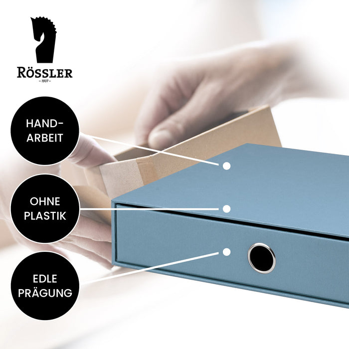 1er Schubladenbox für A4, Denim-Blau · Art.-Nr. 31524452150
