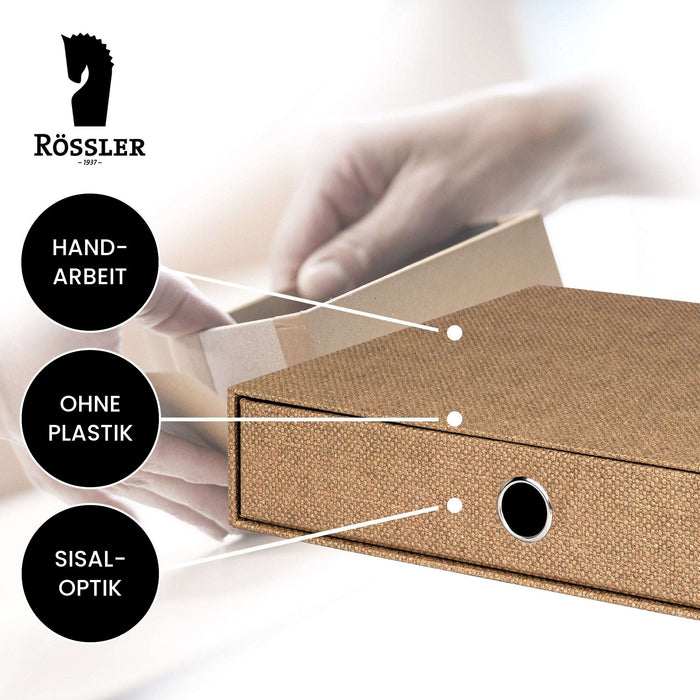 1er Schubladenbox für A4, Haselnuss-Braun · Art.-Nr. 31524452600
