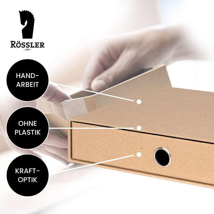 1er Schubladenbox für A4, Kraft · Art.-Nr. 31524452620