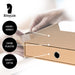 1er Schubladenbox für A4, Kraft · Art.-Nr. 31524452620