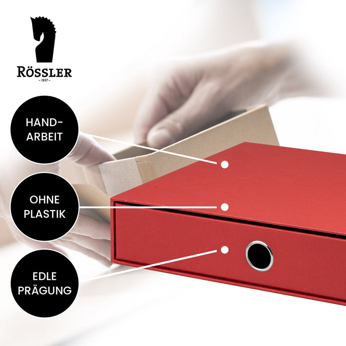 1er Schubladenbox für A4, Rot · Art.-Nr. 31524452360