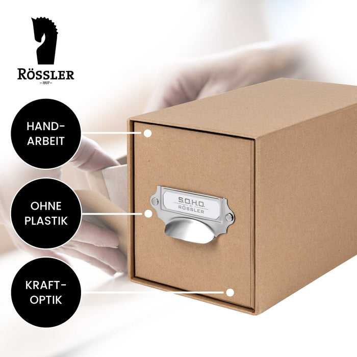 1er Schubladenbox für CDs, Kraft · Art.-Nr. 31327452620