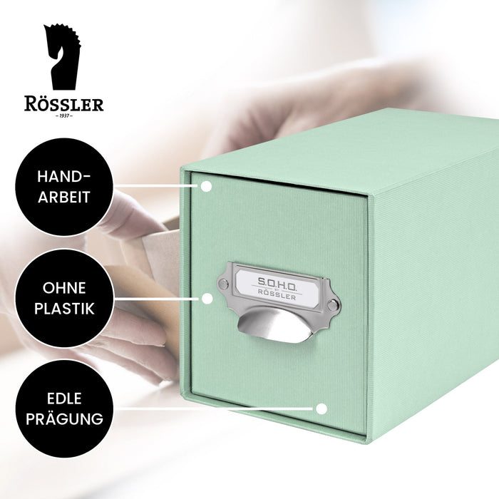 1er Schubladenbox für CDs, Mint · Art.-Nr. 31327452650