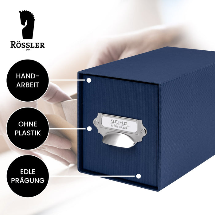 1er Schubladenbox für CDs, Navy-Blau · Art.-Nr. 31327452900