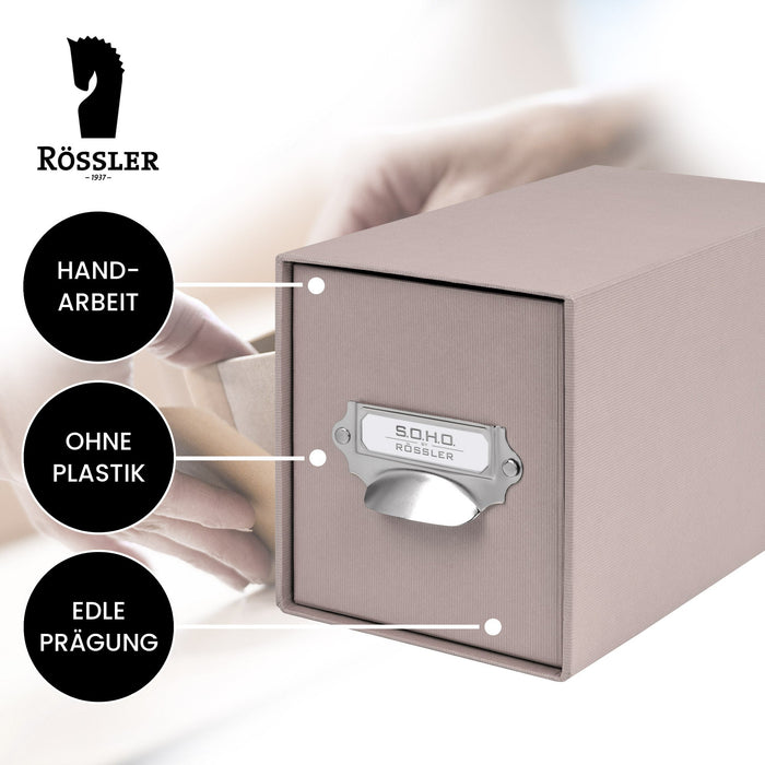 1er Schubladenbox für CDs, Taupe · Art.-Nr. 31327452490
