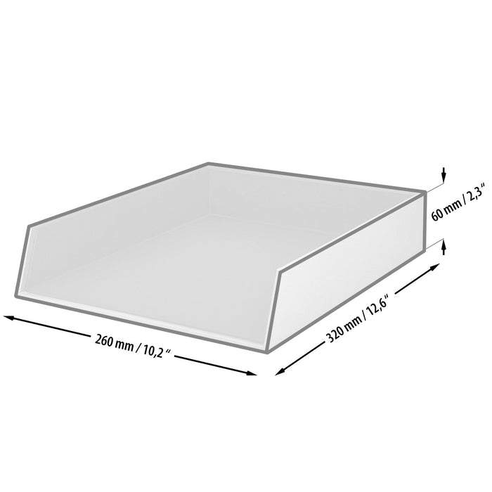 Ablagekorb für A4, Opal