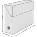 Archivbox für A4, Denim-Blau