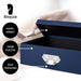 Aufbewahrungsbox mit Griff für A4, Navy-Blau · Art.-Nr. 31343452900