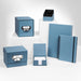 Notizbuch A4, Denim-Blau