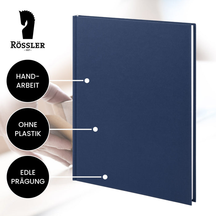 Notizbuch A4, Navy-Blau · Art.-Nr. 31878452902