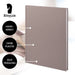 Notizbuch A4, Taupe · Art.-Nr. 31878452492