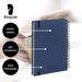 Notizbuch A5 mit Gummizug, Navy-Blau · Art.-Nr. 31875452901