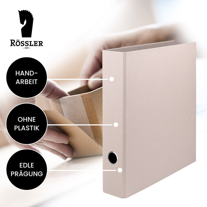 Ordner für A4, schmal, Powder-Rosa · Art.-Nr. 31317452581